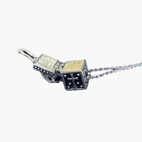 925 Silver box necklace to hold all your secrets and treasures. - Picture 5 of 7